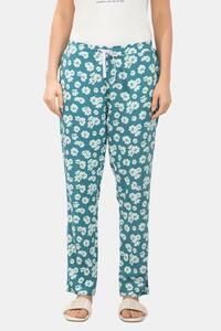 Storm Blue Floral Print